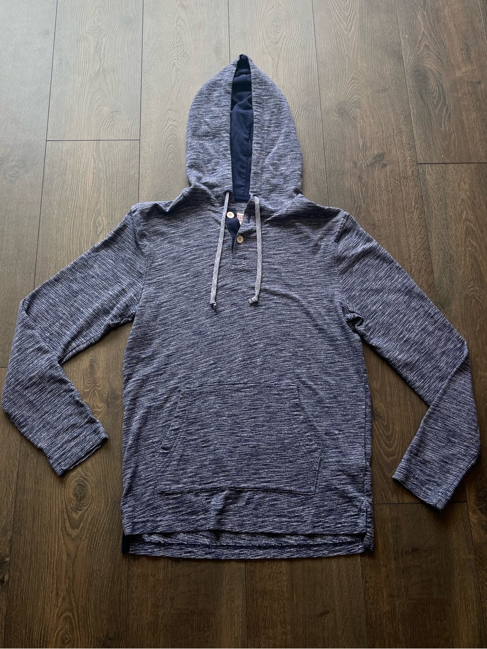 Mossimo Supply Co. Hooded Henley Sweatshirt